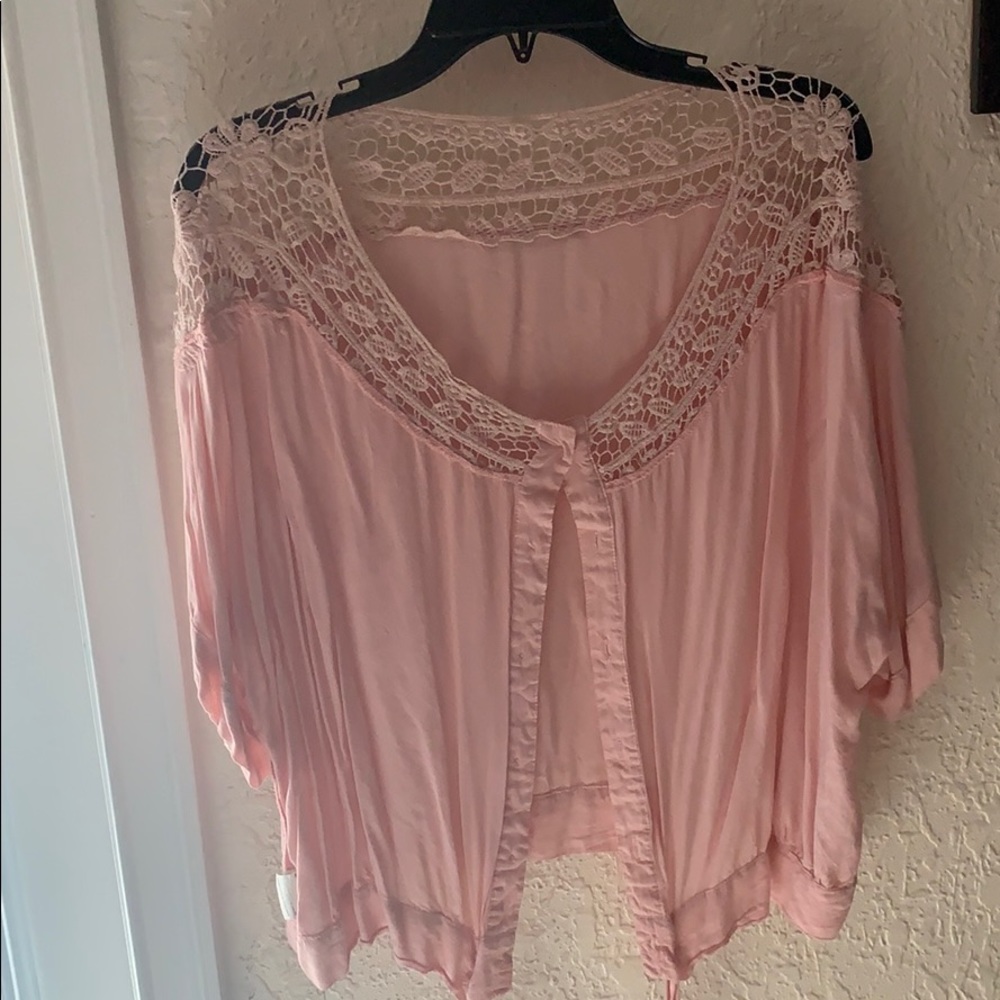 Light pink blouse